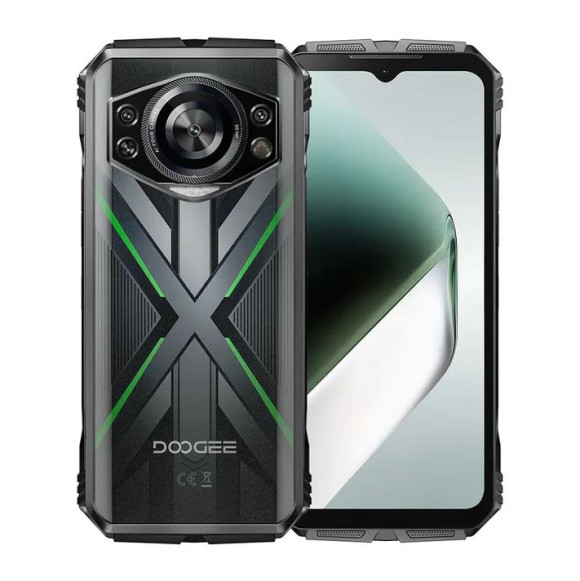 Смартфон Doogee S Cyber Pro 12/512Gb Green