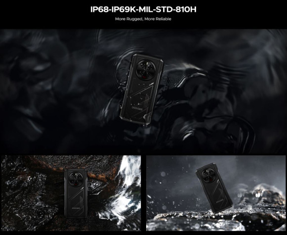 Смартфон Doogee V40 5G 12/512Gb Midnight Red